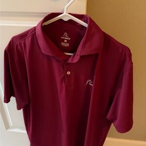 Rhoback Men's Maroon Polo